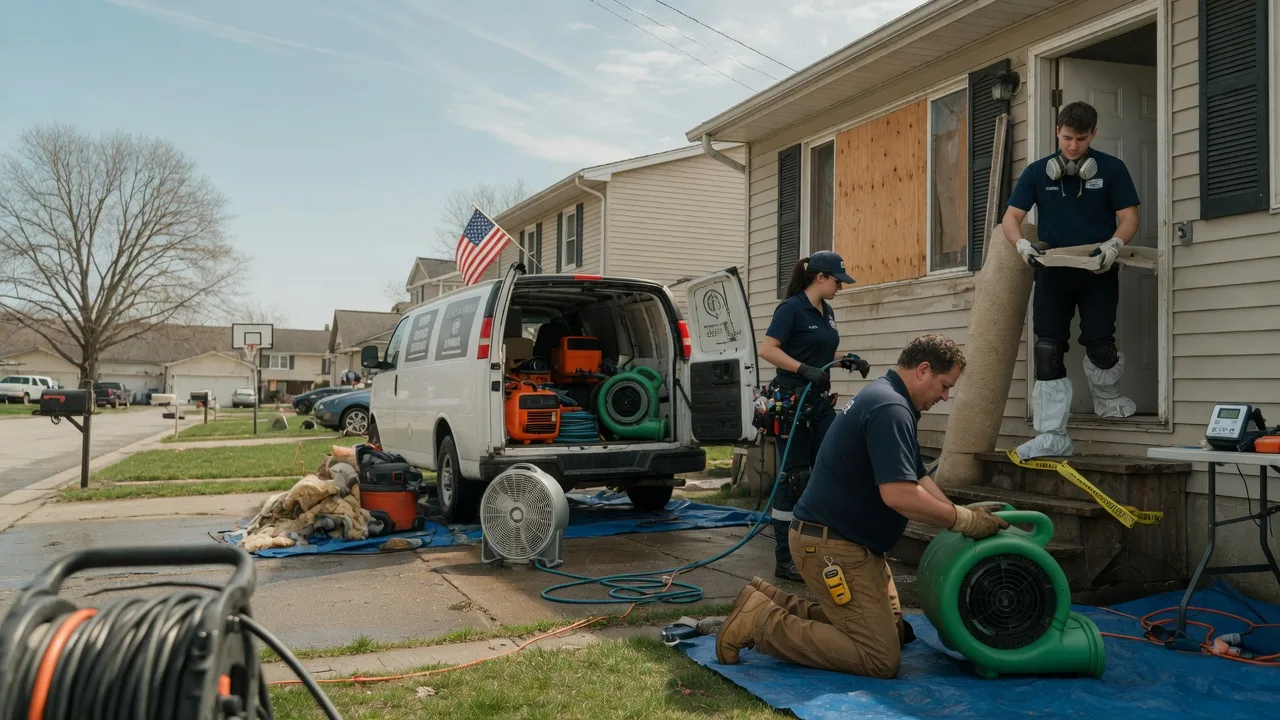 Water Damage Restoration in Algonac, MI near me